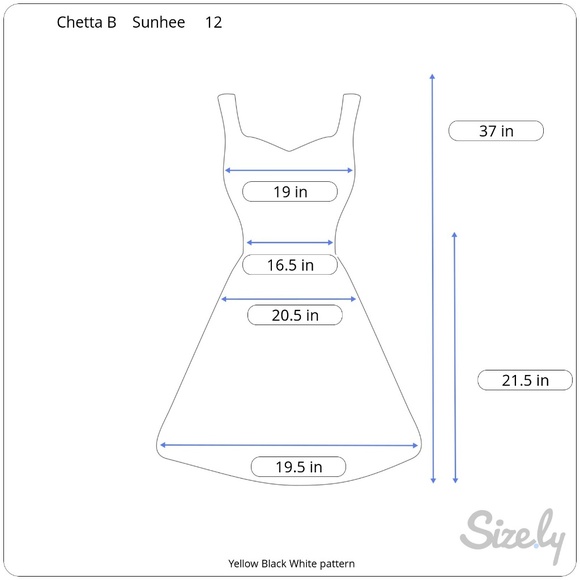 Chetta B Sunhee Nordstrom Lined Sheath Dress 12 - Picture 4 of 8